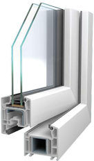 VEKA SL 70 mm Bautiefe