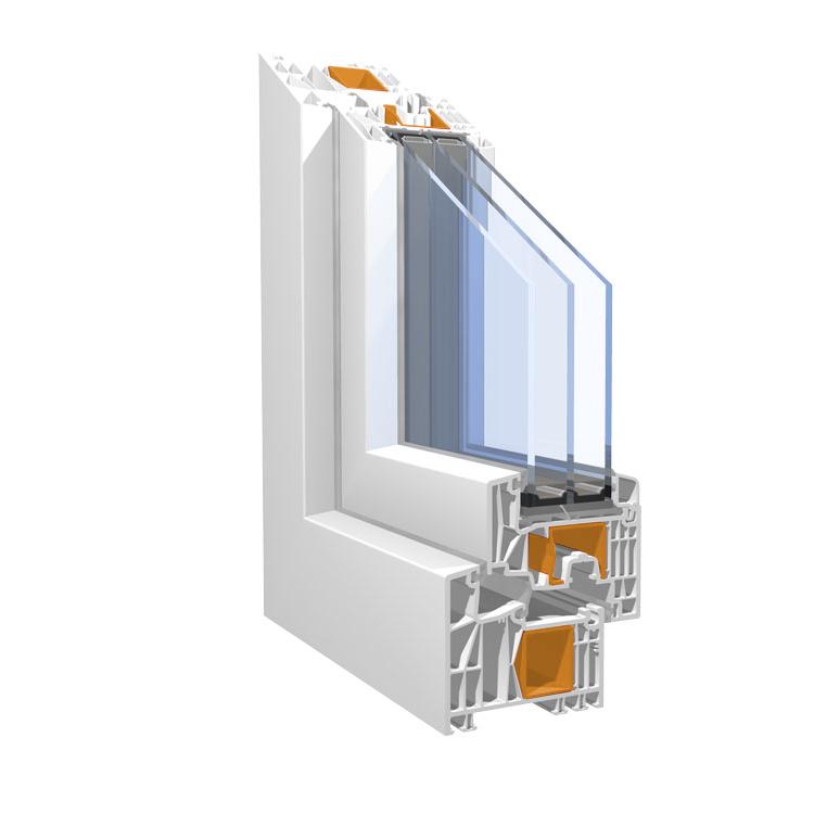 Kunststoff-Fenster System KBE 88 MD